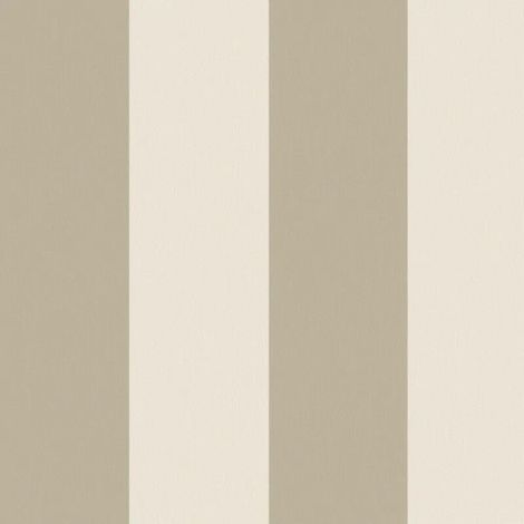 Fine Decor Vertical Stripe Natural Cream Wallpaper Paste The Paper Washable (1/4)