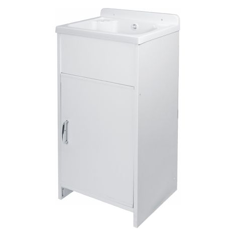LAVATOIO CON MOBILE IN PVC E VASCA IN POLIPROPILENE MINI- L cm. 42 x P cm. 35- DH- pezzi 1