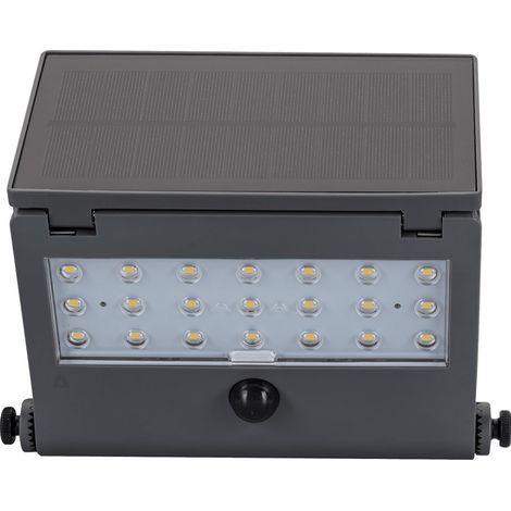Projecteur LED solaire 5,26W 1000 Lumens Lampe LED Angle Faisceau 120° ASLO (1/5)