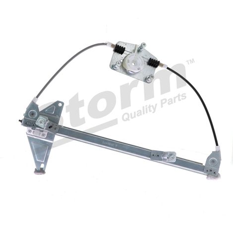Mécanisme de lève-vitre avant droit compatible Citroën 9222CQ (1/4)
