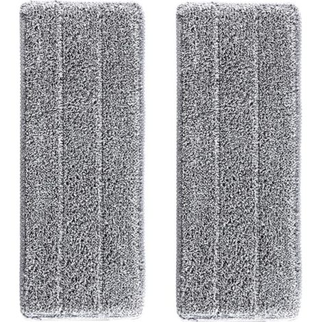 2 Mikrofaser-Nachfüllbezüge Besen - VENTEO - Auto Clean And Dry Besen - Ersatz für Mikrofaser/Pads für Mopps Mops
