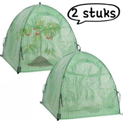 Housse de protection pour plantes et légumes contre le froid le gel et les insectes couleur verte (1/5)