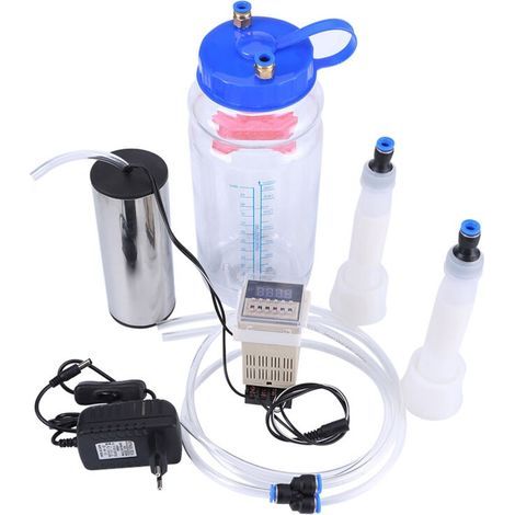 Machine à traire électrique portative de 2L avec le contrôleur d'impulsion pour le mouton de vache 100-250V (1/5)