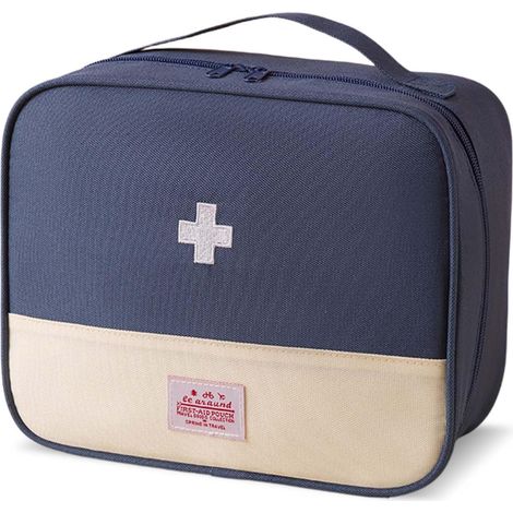 Trousse Premier Secours Vide, Mini Trousse De Secours Vide, Sac De Stockage De Médecine Portable, Kits De Premiers Secours, Trousses Medicaments Voyage, Mini Boîte Médical (1/5)