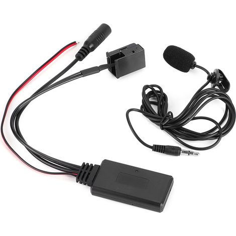 Adaptateur microphone sans fil Bluetooth 12 broches pour voiture, compatible avec BMW X3, X5, Z4, E83, E85, E86, E39 et E53. (1/5)