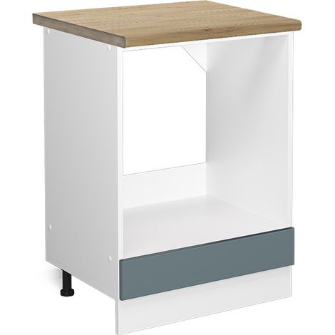 Mobile per forno da incasso R-Line, Grigio-blu, 60 cm , PL Rovere, Vicco (1/5)