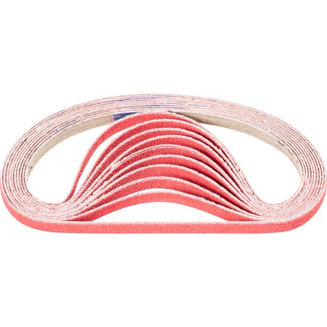 PFERD TOOLS Keramikkorn Schleifband BA 6x305 mm CO-COOL120 für Edelstahl-Schliff mit Bandschleifer (100) 100 Stk