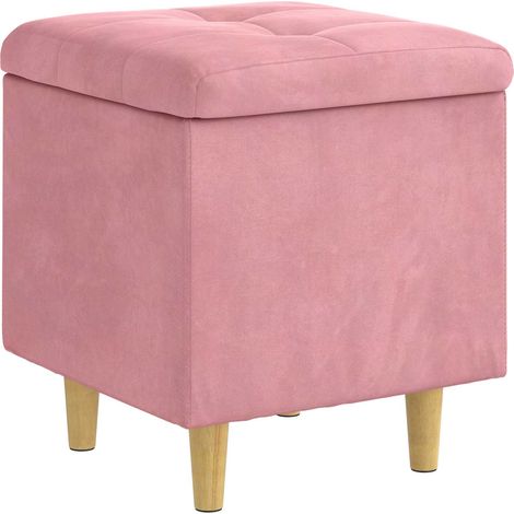 Ottoman mit Stauraum 40 x 40 x 45 cm Samt vidaXL