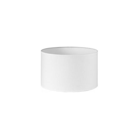 Pantalla Cilindrica Dori E27 Blanca 22Dx22dx15h Cm Tejido Popelin