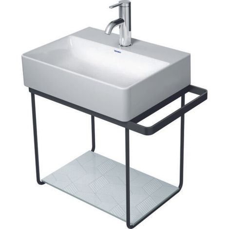 Duravit DuraSquare console en métal 51,6x33,3cm, pour lavabo (1/3)