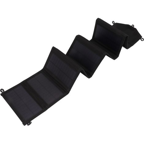 Tragbares und faltbares Solarpanel mit zwei USB-Ausgängen, ideal für Camping und Reisen, 20 Watt, 5 Volt (1/5)
