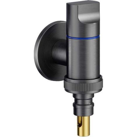 Brass Washing Machine Faucet with Water Stop - Quick Opening Angle Valve (1/5)