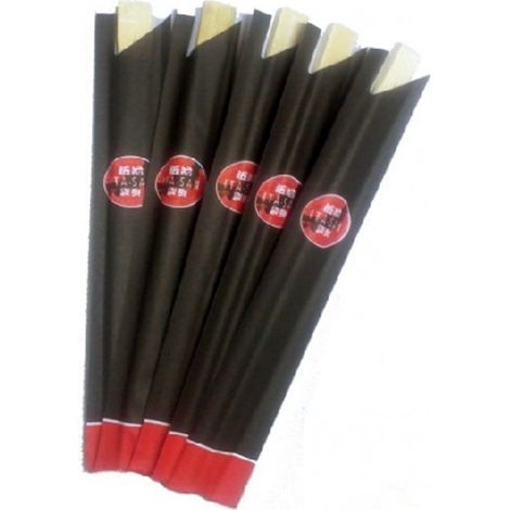 Baguettes en bambou dans une enveloppe noire, 100 paires - Ita - San
