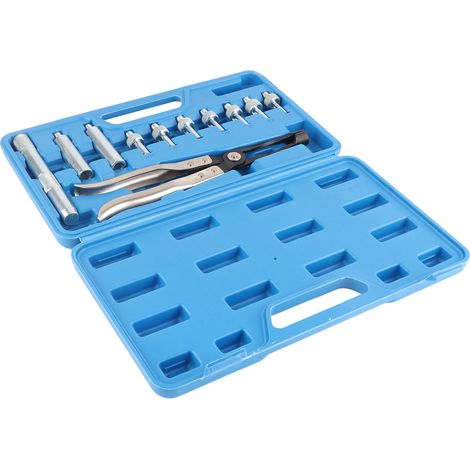 Kit dépose et pose de joint de soupape, pince adaptateur pour tige de soupape, douille pour réparation moteur automobile (1/5)