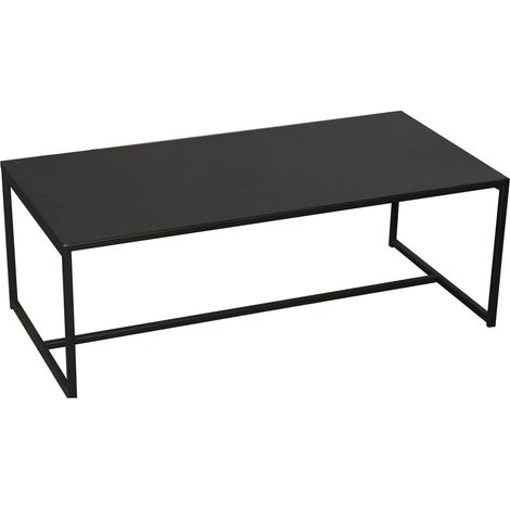 Table basse rectangulaire en métal design industriel MADISON (1/7)