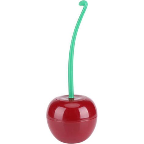 Cherry - Shape Cleaning Toliet Brush Holder Standing Set Toilettes Salle de bains Outil