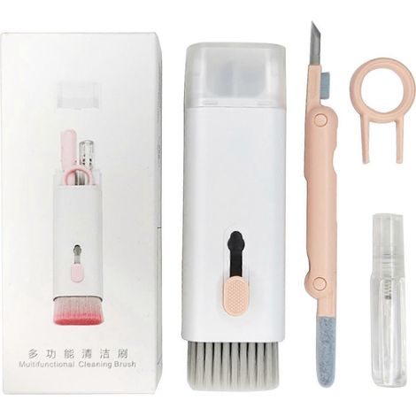 7-in-1 Kopfhörer-Reinigungsset mit Bürste und Werkzeugen, Bluetooth-kompatibel