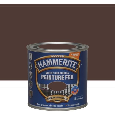 Hammerite Kastanienlack 0,25 L für Metall im Hammerfinish