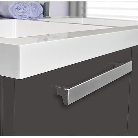 Ensemble de meubles de salle de bains EBLI Série MAB anthracite mat (1/5)