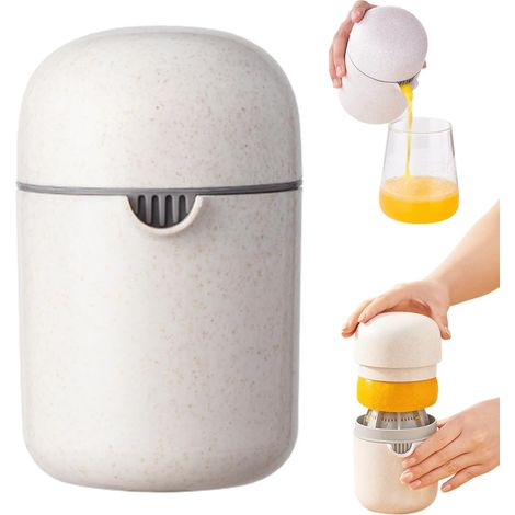 Presse-citron vert et citron et presse-agrumes — Presse manuelle pour oranges, citrons et pamplemousses — Presse-agrumes portable (1/5)