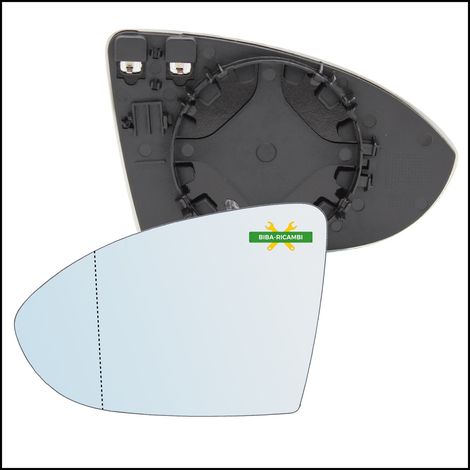 Piastra specchio completa di vetro termico asferico lato sx-guidatore per vw art (1/2)