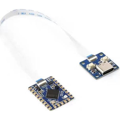 Placa de desarrollo RP2350-Tiny Kit para Raspberry Pi, interfaz USB tipo C, 520 KB de RAM, 2 MB de memoria flash.