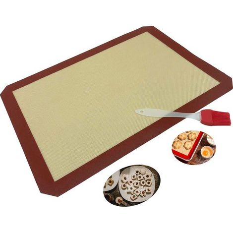 Silikon-Backmatte – Ofenmatte – Grillmatte – antihaftbeschichtet – langlebig