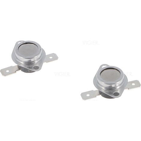 INDESIT - KIT DE 2 THERMOSTATS INDESIT HOTPOINT ARISTON C00116598 pour Sèche-linge (1/4)