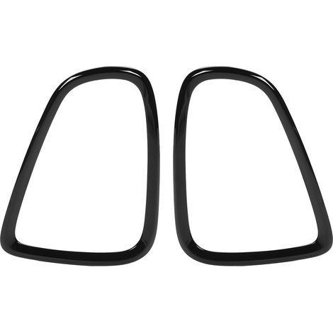 Cadre de Feu Arrière 51132296296 Garniture de Lampe Gauche Droite, Ensemble de Couvercles D'anneau de Couverture pour Cooper Hatchback Convertible Roadster S JCW R56 R57 R58 R59. (1/5)