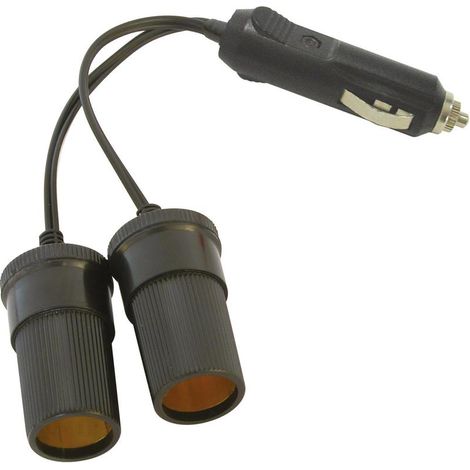 prise double allume-cigare 12V 10A