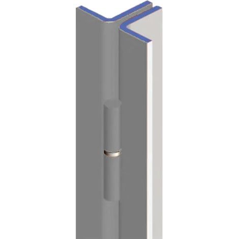 Barre de pivot 30x30mm cornière droite finition apprêt gris - HERACLES - BLI-BPI10001 (1/3)