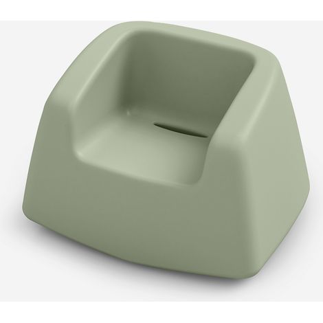 Poltrona di design da giardino in polietilene Sugar - Verde