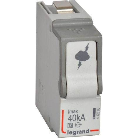 412300 Legrand - Cartouche Pour Parafoudre Unipolaire De Type 2 - 40ka
