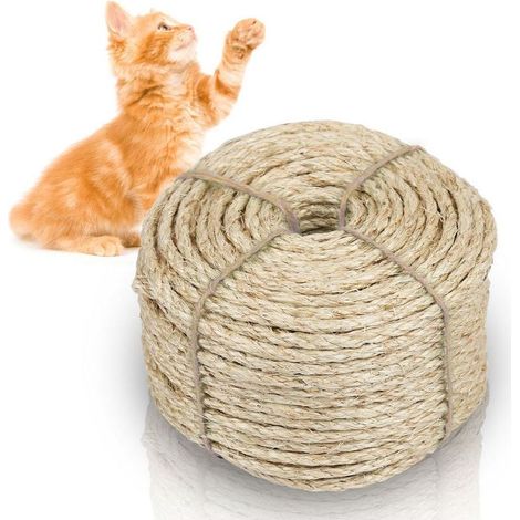 Corde de sisal pour animaux de compagnie corde de sisal chat corde à gratter corde à gratter corde 3000 x 0.8CM (1/5)