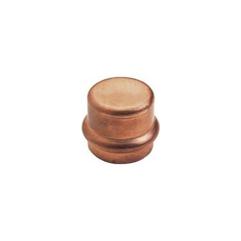 Raccord cuivre à sertir - Bouchon Femelle Ø15 (1/4)