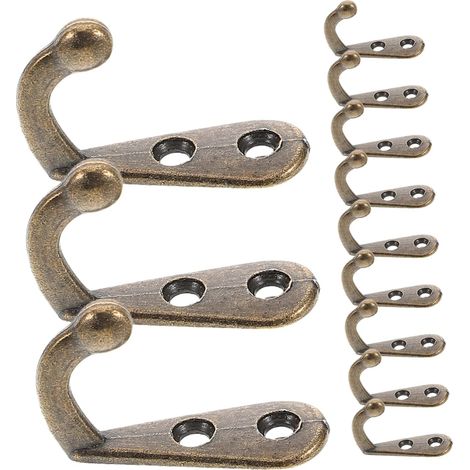 De Suspension De Porte En Métal Rétro Simples Robustes Pour Manteaux Vis De Montage Mural Pour Serviettes Écharpe Ustensile (1/5)