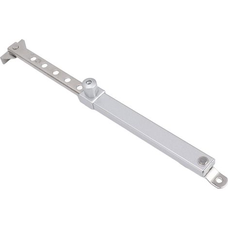 Charnière de fenêtre à battant, support de fenêtre à ouverture par poussée extérieure, en alliage d'aluminium, pour fenêtres de sécurité résidentielles (modèles 04)