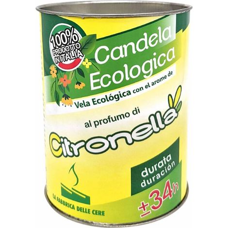 CANDELA CITRONELLA ECO 8X10 - 24 pezzi