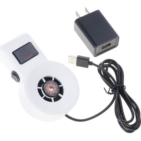 Ventilateur de refroidissement pour aquarium avec pince réglable pour la circulation de l'air et le contrôle de la température.-AquaForge