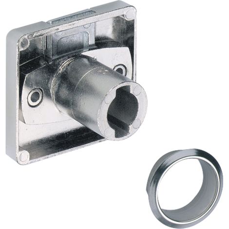Hettich Zylinderkastenschloss Prestige 2000 72300, 20 Metall, vernickelt (1/3)