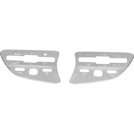 Lot de 2 caches ronds pour boutons de volant de remplacement pour Mercedes-Benz Classe A/B/C/E 2020 (1/5)