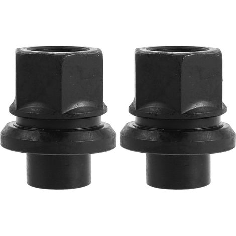 2 écrous hexagonaux en acier M22x1 5 pour moyeu de roue de (1/5)