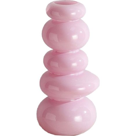Kieselvase (Taro-Lila) Elegantes Design für Blumensträuße - Hochwertige Kieselvase (1/5)