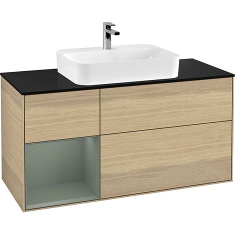 Villeroy & Boch G412GMPC Meuble sous-lavabo Finion G41 (1/2)