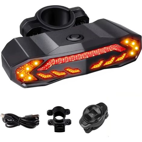 Alarm Para Bicicleta - Sistema Antirrobo Con Mando A Distancia - USB Recargable - 7 Niveles De Sensibilidad - Compatible Con Motocicletas Y Scooters (1/5)