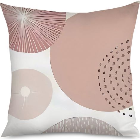 Housse de Coussin Design Graphique Moderne (1/5)