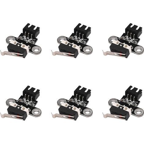 6x 3D-Druckerteile Mechanisches Endschaltermodul Endschalter Horizontaler Typ für Reprap Ramps 1.4 DIY()