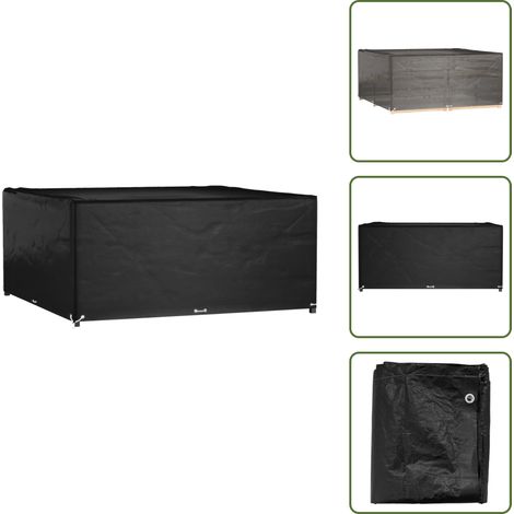 Funda para muebles al exterior - vidaXL Funda para muebles de jardín 16 ojales cuadrada 205x205x90 cm - Funda para jardín