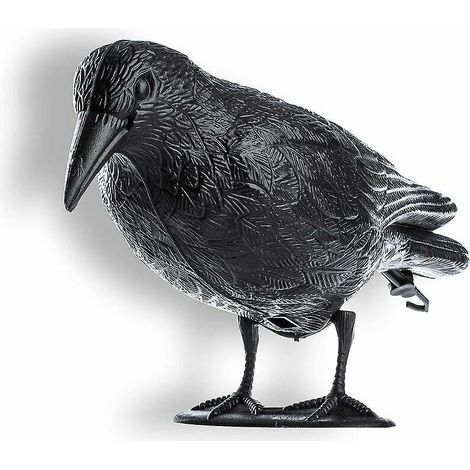 black Crow, Pigeon Repellent And Plastic Pigeon Repellent, Bird Repellent, Natural Pest Control, Prevention Of Annoying Birds (1/4)