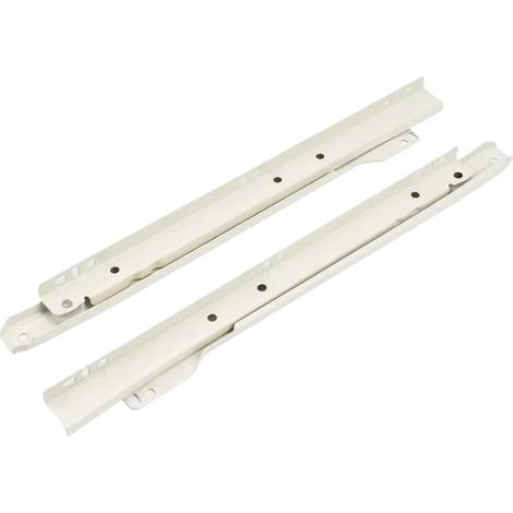 Jeu de glissières à roulement billes pour tiroir, deux rails meuble, (1/5)